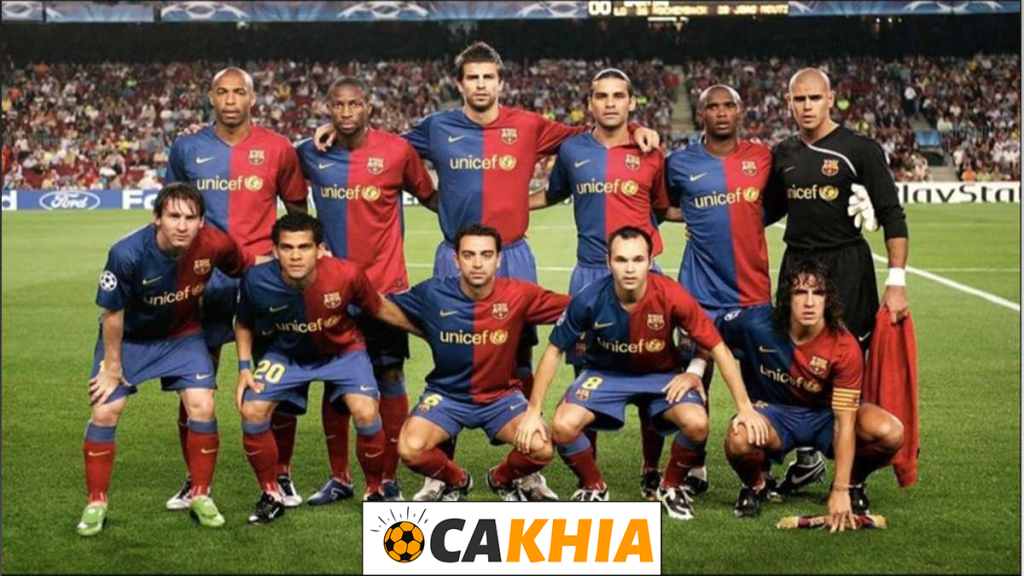 Đội hình Barca thời hoàng kim giành cú ăn 6 có ai?