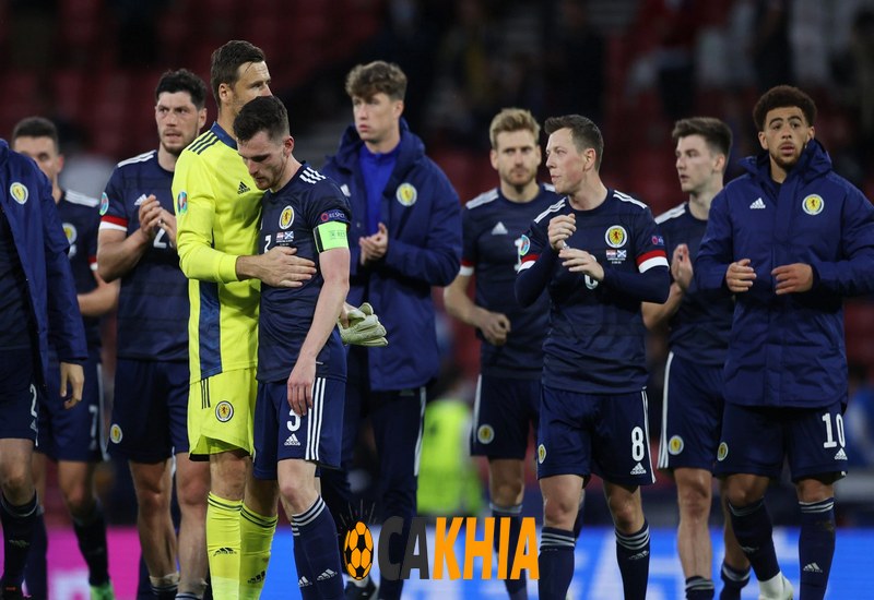 Thành tích của đội hình Scotland tại EURO 2021 khá tệ Thành tích của đội hình Scotland tại EURO 2021 khá tệ