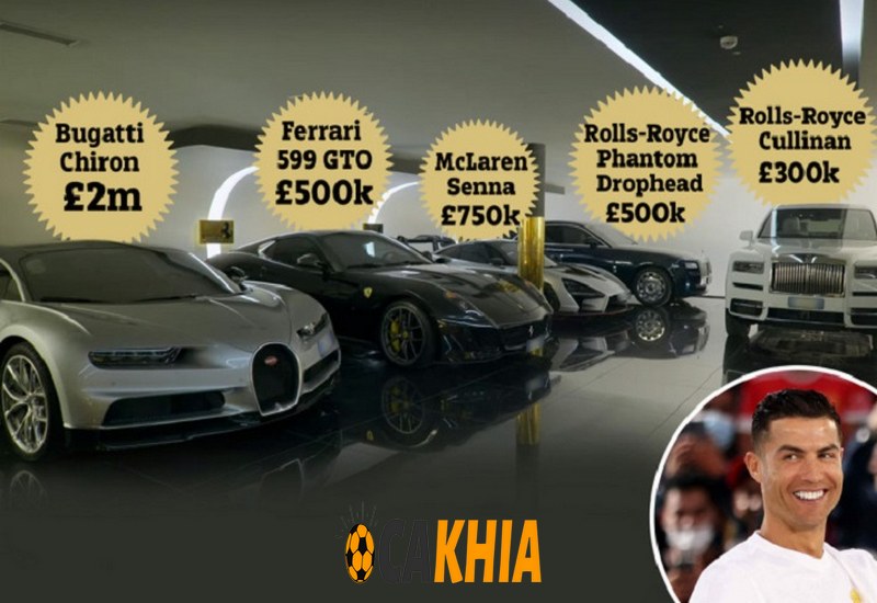 Những chiếc xe sang là một trong số tài sản Ronaldo đang sở hữu Những chiếc xe sang là một trong số tài sản Ronaldo đang sở hữu