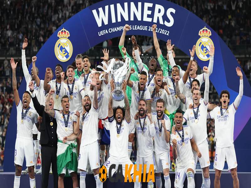 Real Madrid là đội bóng thành công nhất giải UEFA Champions League 